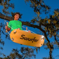 Swing into Summer with the Swurfer Surfboard Swing