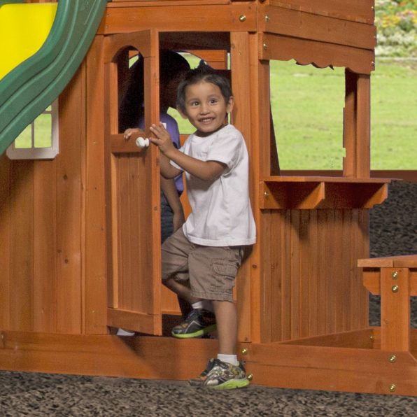 backyard discovery oakmont all cedar playset