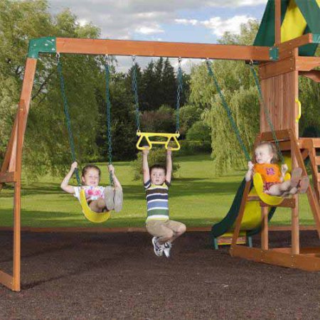 Backyard Discovery Weston Cedar Swing Set