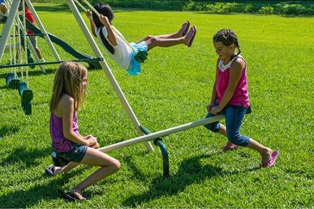 Flexible Flyer Big Adventure Swing Set An Excellent Metal