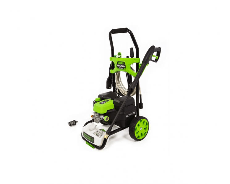 60V 1800-PSI 1.1-GPM Hybrid AC/DC Pressure Washer by Greenworks 60V 1800-PSI 1.1-GPM Hybrid AC/DC Pressure Washer by Greenworks