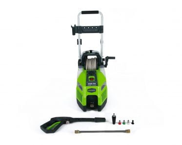 Greenworks 2000-PSI 13 Amp Horizontal Electric Pressure Washer