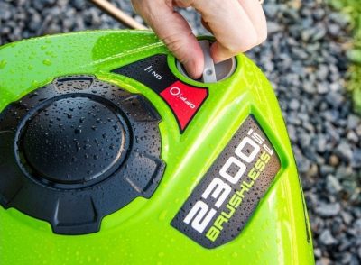 Pressure washing control Pressure washing control