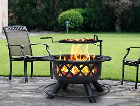 Bali Fire Pit on Patio