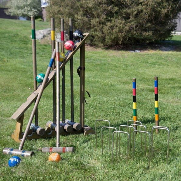 Croquet Party for a Backyard Birthday Party Ideas for Adults