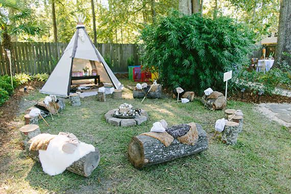 Backyard Camping Party