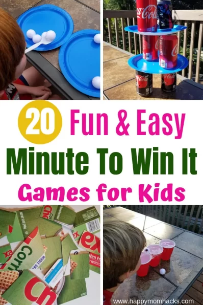 Minute to Win it Games