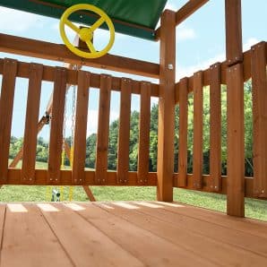 Small Outdoor Playsets Wood Assembly