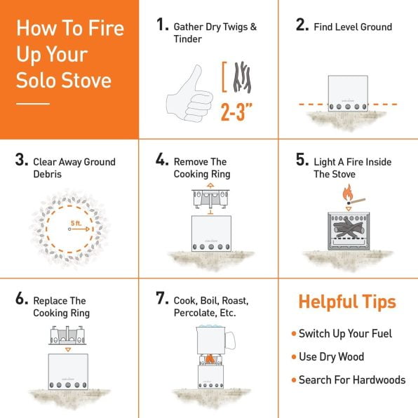 Directions for Solo Stove Lite