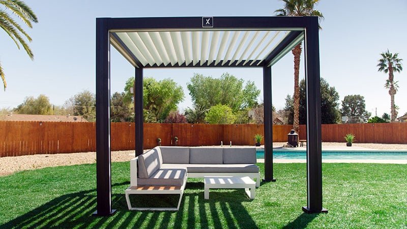 Louvered Roof